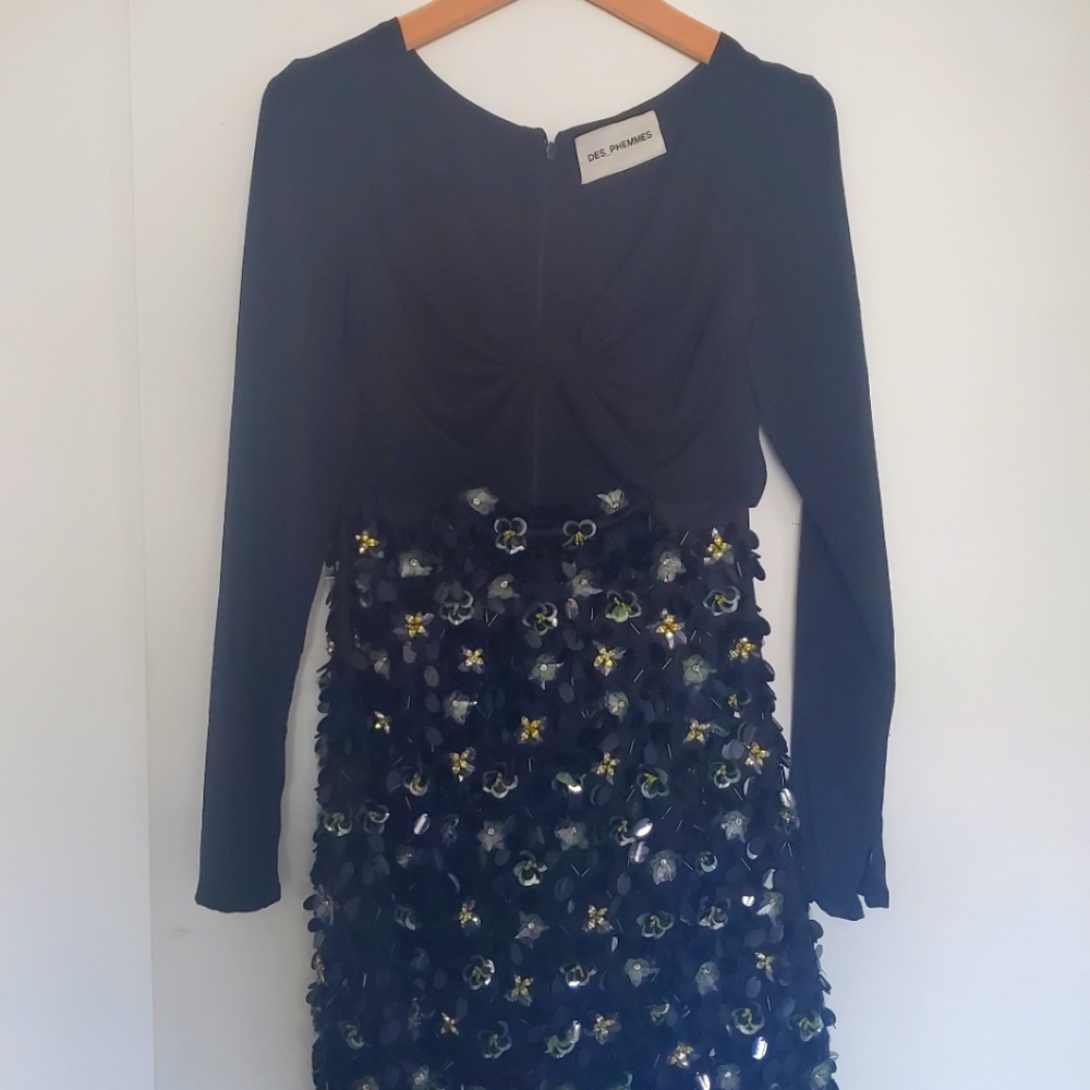 Des Phemes Sequin Mini Dress